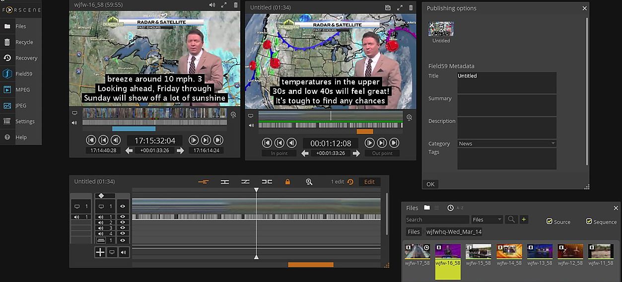 Real-time video editing with Blackbird